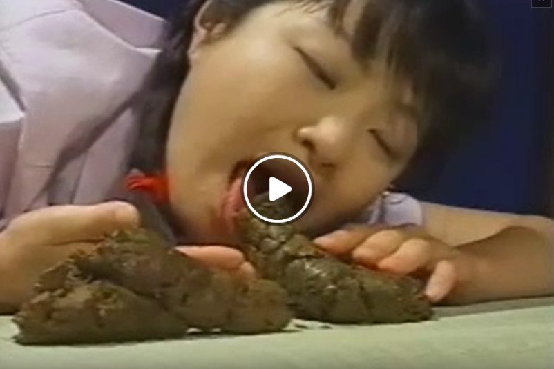 自分のウンチ大好き女