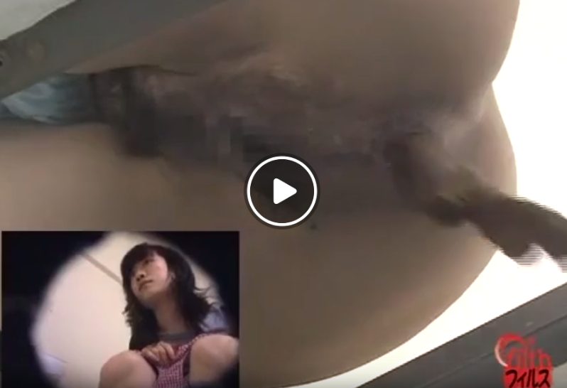 スパッと出る地味な女のうんこ