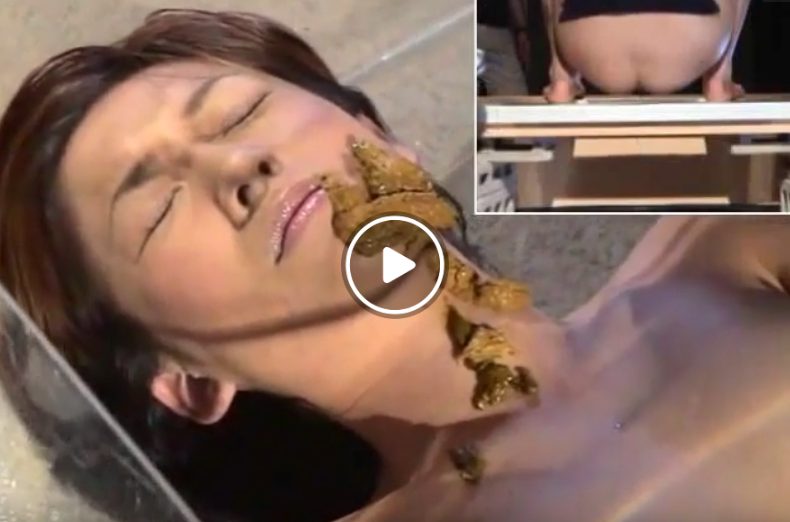 女性の人間便器