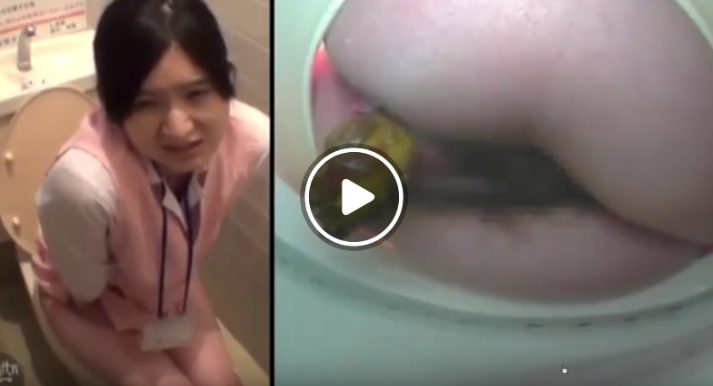 硬すぎるOLのうんこ