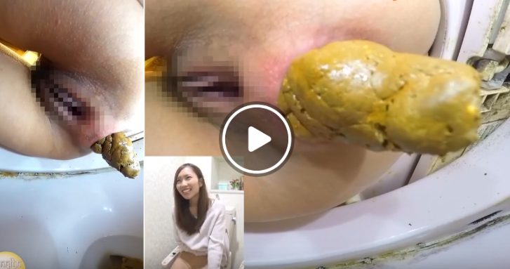 黄色いうんこする女子