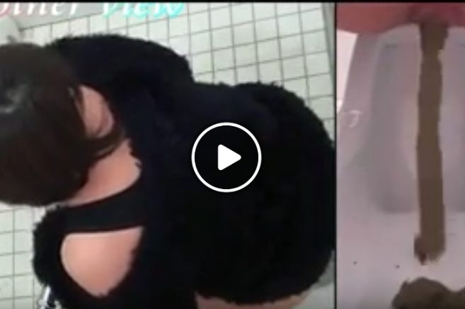 スカっと出てくる女性のうんこ